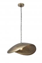  IPL1182A01AB29 - Maverick 1 Light Antique Brass Pendant Light