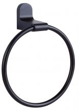  BA105A06BK - Lyla Towel Ring - Black