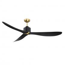 Kendal AC31360-BLK/BRS - 60" CEILING FAN - DC MOTOR