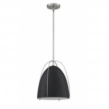  PF121-BLK/SN - 1 LIGHT PENDANT