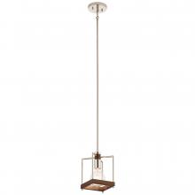 Kichler 52093AUB - Tanis™ 1 Light Pendant Auburn Stained