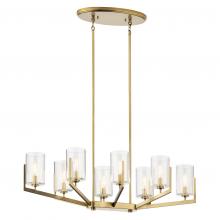  52315BNB - Oval Chandelier 8Lt