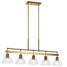  52404BNB - Linear Chandelier 5Lt