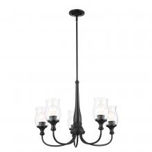  52468BK - Chandelier 5Lt