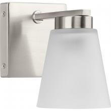  P300499-009 - Tanner Collection One-Light Brushed Nickel Transitional Vanity Light