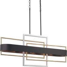  P400170-031 - Adagio 6Lt linear chandelier/island