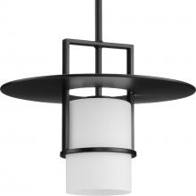  P500446-31M - Mystic Collection One-Light Matte Black Contemporary Pendant