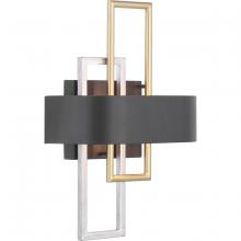  P710057-031 - Adagio Collection Two-Light Wall Sconce mixed metal