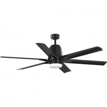 Progress P250026-031-30 - Ceiling Fan 60inch 6 Blade with Led Light