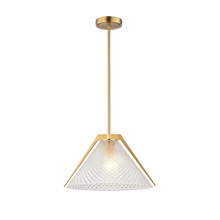  AC11911BR - Baltic Collection 1-Light Pendant Brass