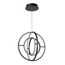  AC6660BK - Celestial 35W LED Orb Chandelier