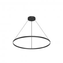  PD87148-BK - Cerchio 48-in Black LED Pendant