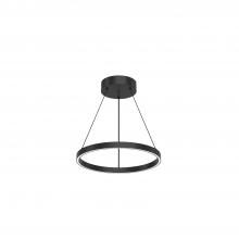 Kuzco Lighting Inc PD87718-BK-UNV-010 - Cerchio 18-in Black LED Pendant