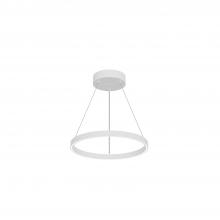 Kuzco Lighting Inc PD87718-WH-UNV-010 - Cerchio 18-in White LED Pendant