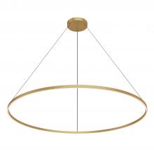 Kuzco Lighting Inc PD87772-BG-UNV-010 - Cerchio 72-in Brushed Gold LED Pendant