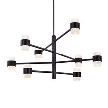 Kuzco Lighting Inc EP48232-BK - Copenhagen 24-in Black LED Exterior Pendant