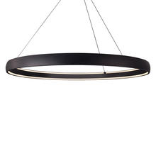  PD22772-BK - Halo 72-in Black LED Pendant