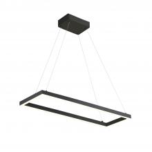 Kuzco Lighting Inc PD88530-BK-UNV-010 - Piazza 30-in Black LED Pendant