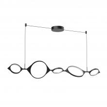  LP84457-BK - Serif 57-in Black LED Linear Pendant