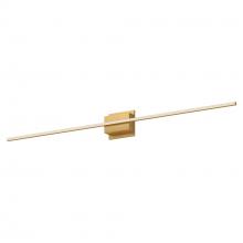  WS18248-BG - Vega Minor 48-in Brushed Gold LED Wall Sconce