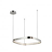 Kuzco Lighting Inc PD78019-PN-UNV - Yukon 19-in Polished Nickel LED Pendant