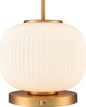  DVP40017BR-RIO - Mount Pearl 12" Table Lamp