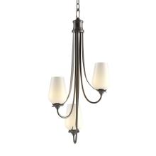 Hubbardton Forge - Canada 103033-SKT-14-GG0303 - Flora 3 Arm Chandelier