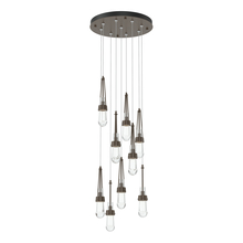 Hubbardton Forge - Canada 131108-SKT-STND-05-ZM0434 - Link 9-Light Clear Glass Pendant