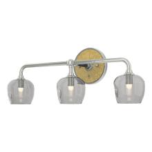  201342-SKT-85-86-YL0709 - Ume 3-Light Curved Arm Bath Sconce