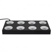 Alora Lighting K-3219-CGR-8-BK - Marni 8-unit Black Charging Station