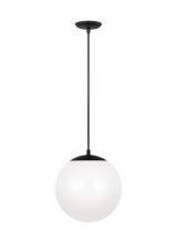 Visual Comfort & Co. Studio Collection 6022EN3-112 - Leo - Hanging Globe Large One Light Pendant with White Glass