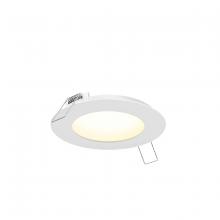  5006-CC-WH - 6 Inch Round CCT LED Recessed Panel Light