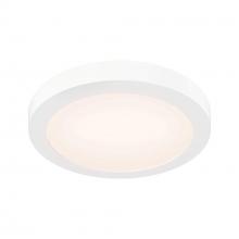  FMP09-CC-WH - Plastic Flush Mount, 5CCT