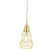 ELK Home 225053 - Gold Wire Barrel Pendant Light