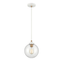  24437/1 - Boudreaux 8'' Wide 1-Light Mini Pendant - Matte White