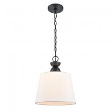  68264/1 - Kistler 12'' Wide 1-Light Pendant - Charcoal