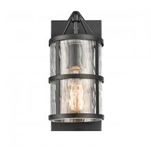  82070/1 - Solace 11'' High 1-Light Sconce - Matte Black