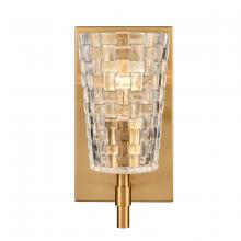  82170/1 - Lightweave 4.75'' Wide 1-Light Vanity Light - Satin Brass