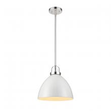 ELK Home 89650/1 - Somerville 12'' Wide 1-Light Pendant - Gloss White