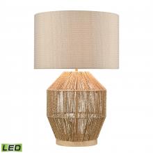  D4555-LED - Corsair 24'' High 1-Light Table Lamp - Brass - Includes LED Bulb