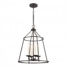  EC89694/4 - Joanie 17.25'' Wide 4-Light Pendant - Old Bronze