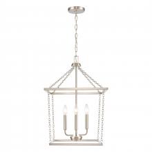  EC89814/4 - Emmett 17'' Wide 4-Light Pendant - Brushed Nickel